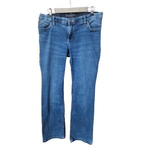 Wrangler Shiloh Ultimate Riding Jeans Womens Bootcut Denim Pants Medium Wash